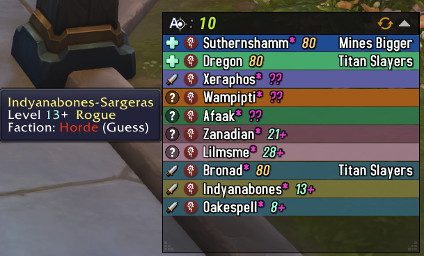 screenshot for AnzioPVP addon