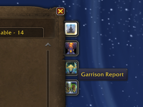 screenshot for WoWMissions addon